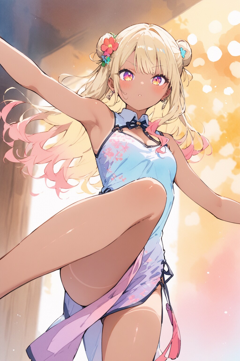 あ、蹴られる…あともうちょっと