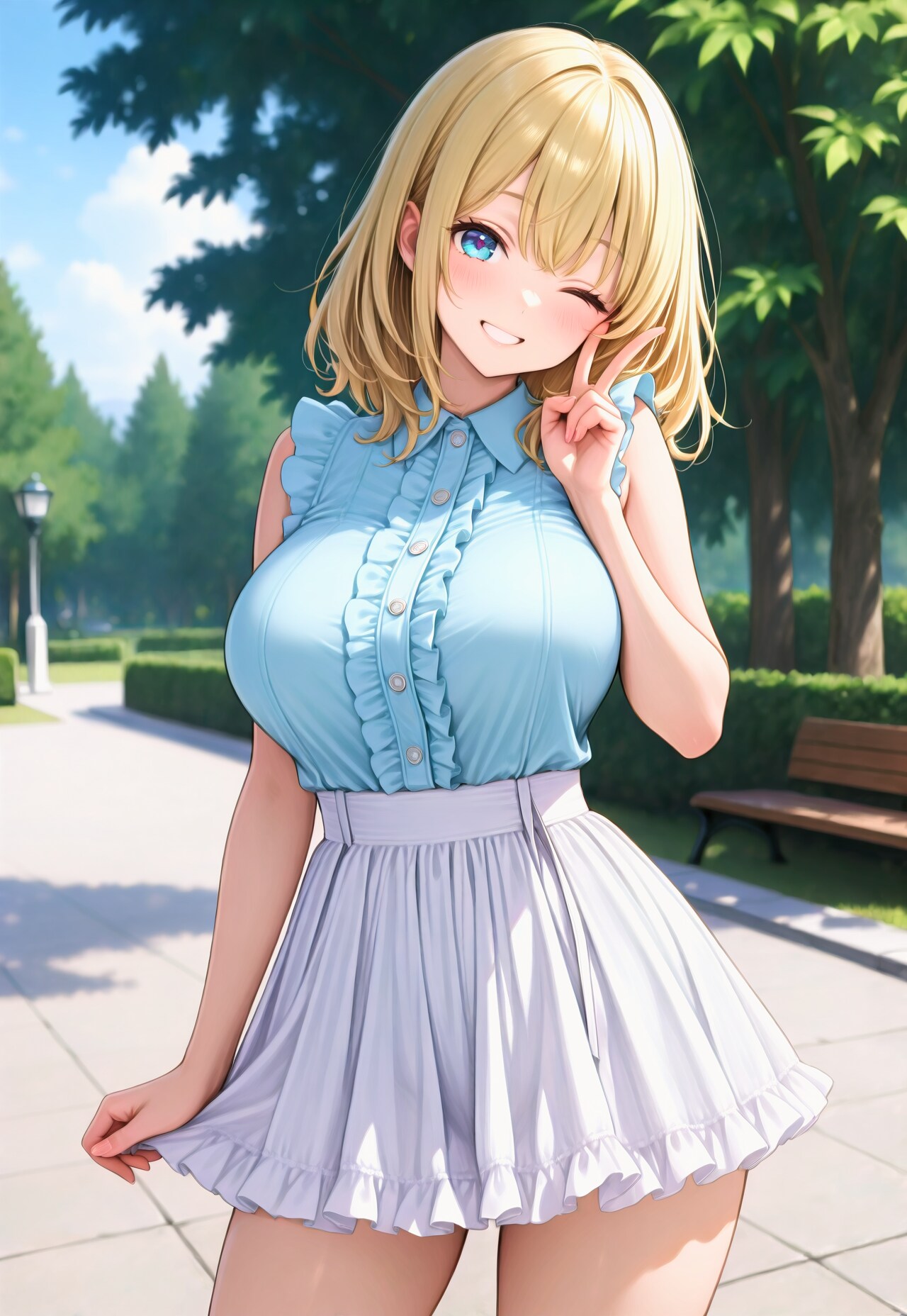 539（水色のノースリーブ）