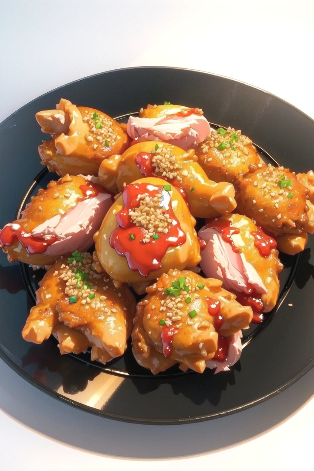 唐揚げ(ケチャップ) | の人気AIイラスト・グラビア