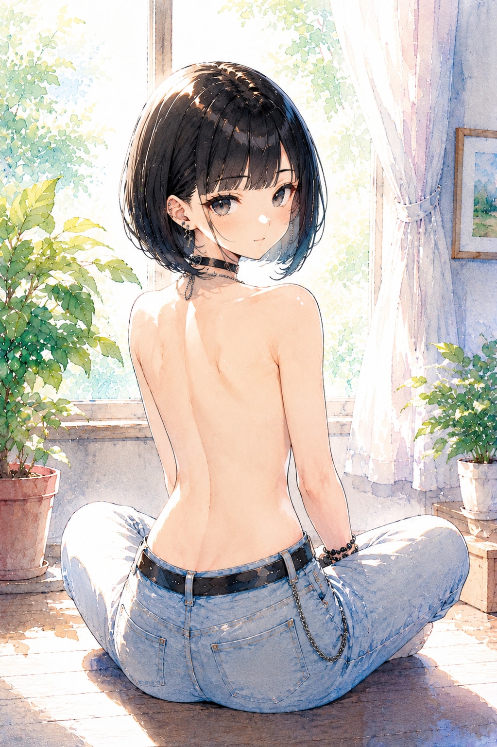 背中美人