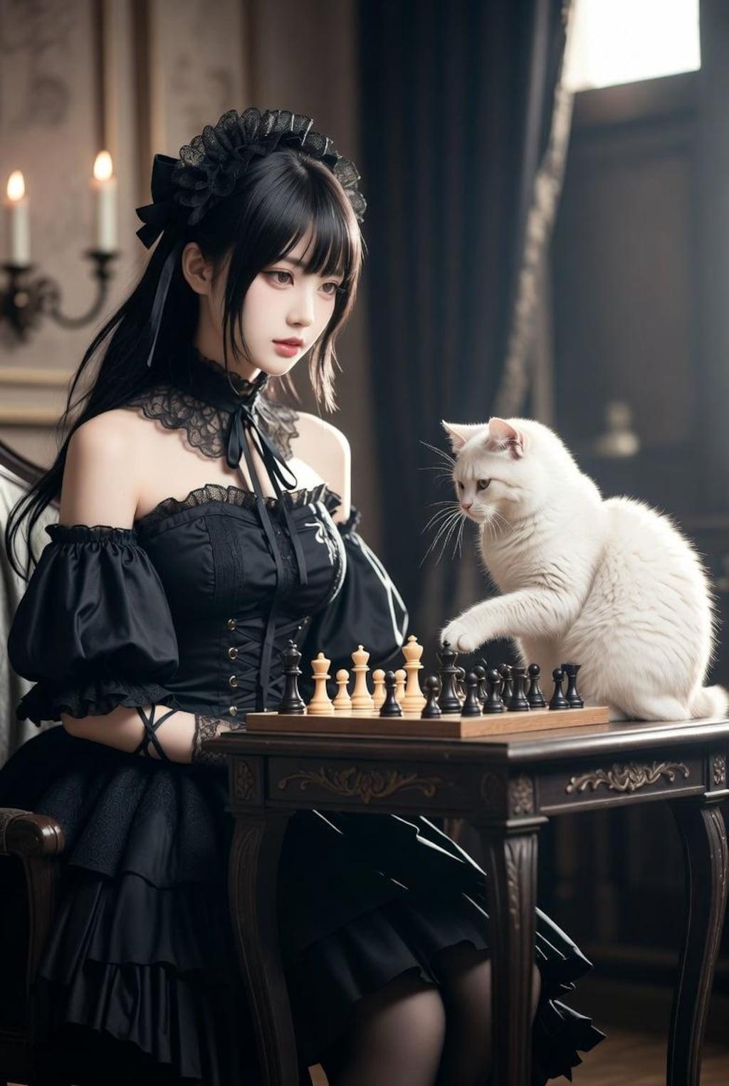 黒白