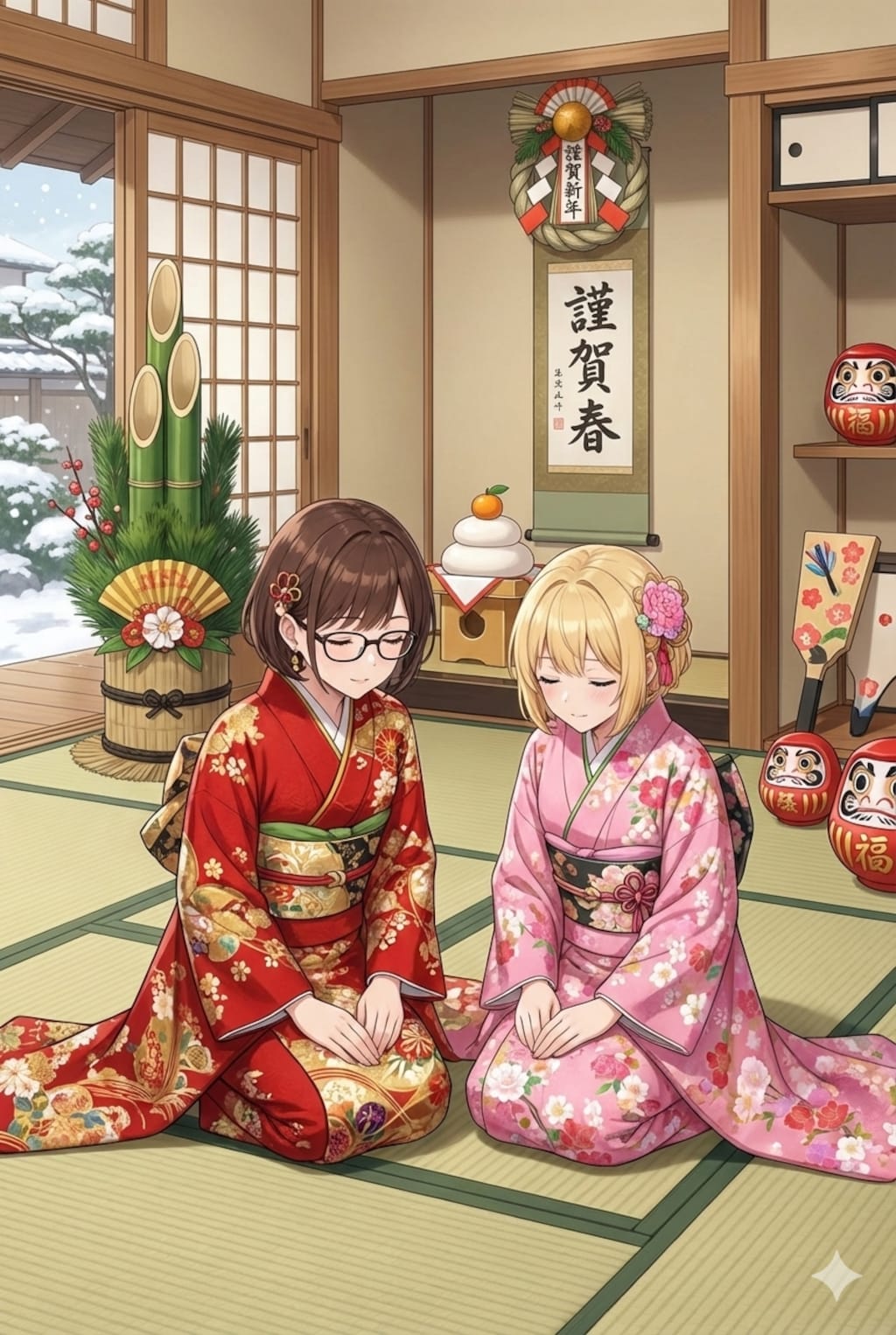 ふたりの謹賀新年