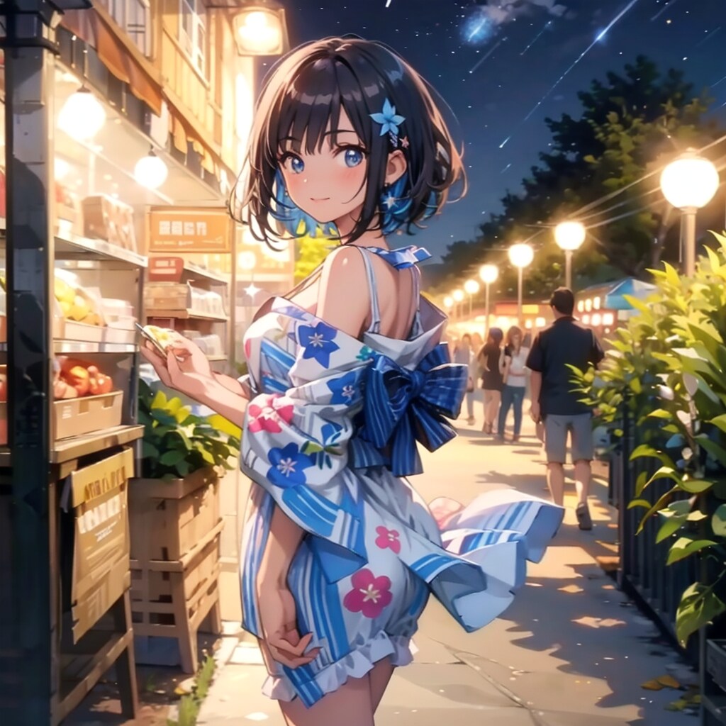 流れ星！