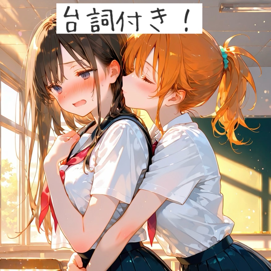 段々Hになる百合バックハグ