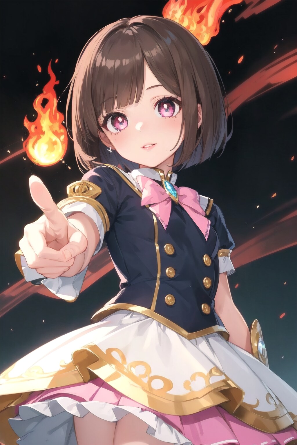 炎使い | の人気AIイラスト・グラビア