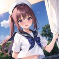 セーラー服とパンツ 4枚目