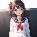 セーラー服とパンツ 10枚目