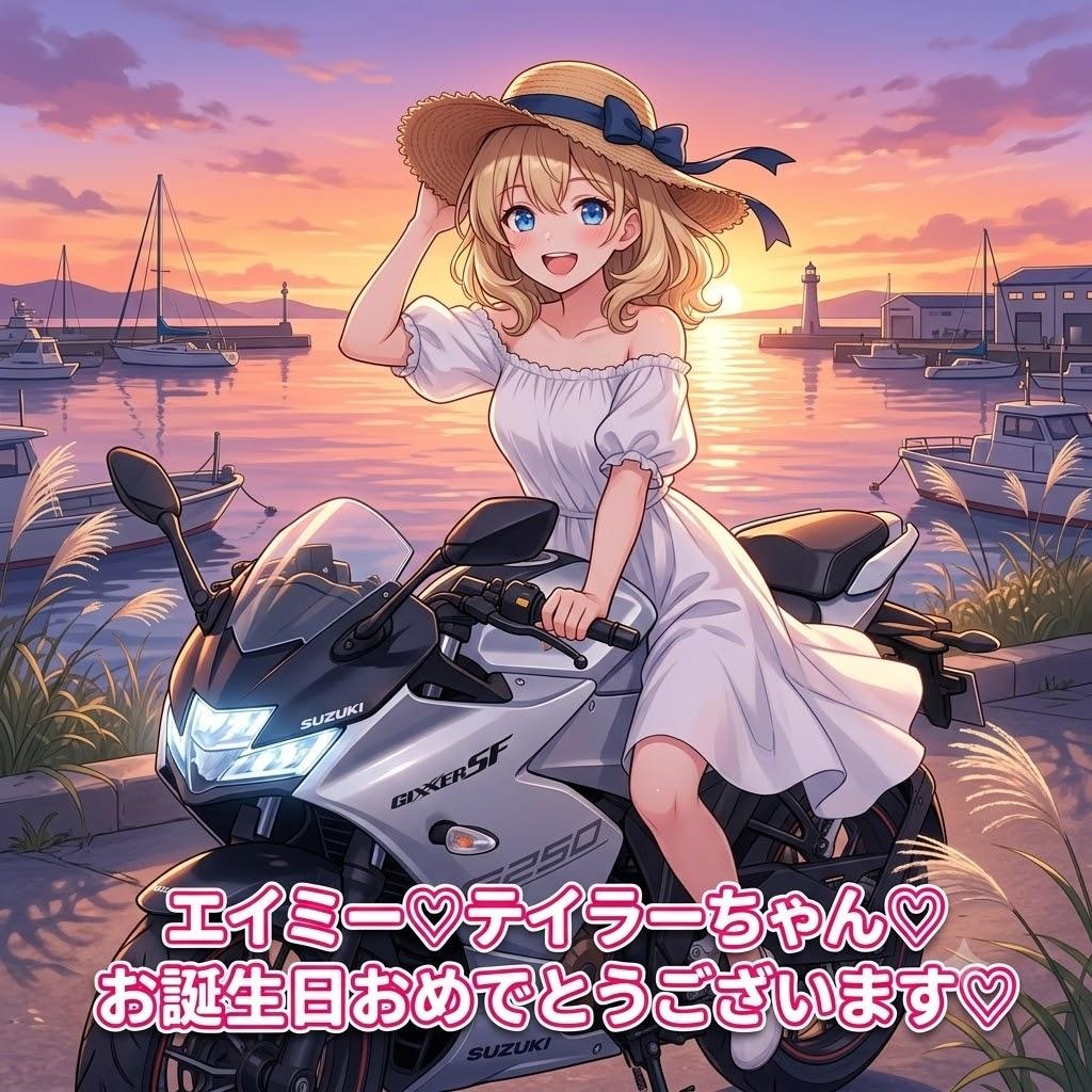 誕生日FA 綾瀬結衣ちゃん＆エイミー・テイラーちゃん♡
