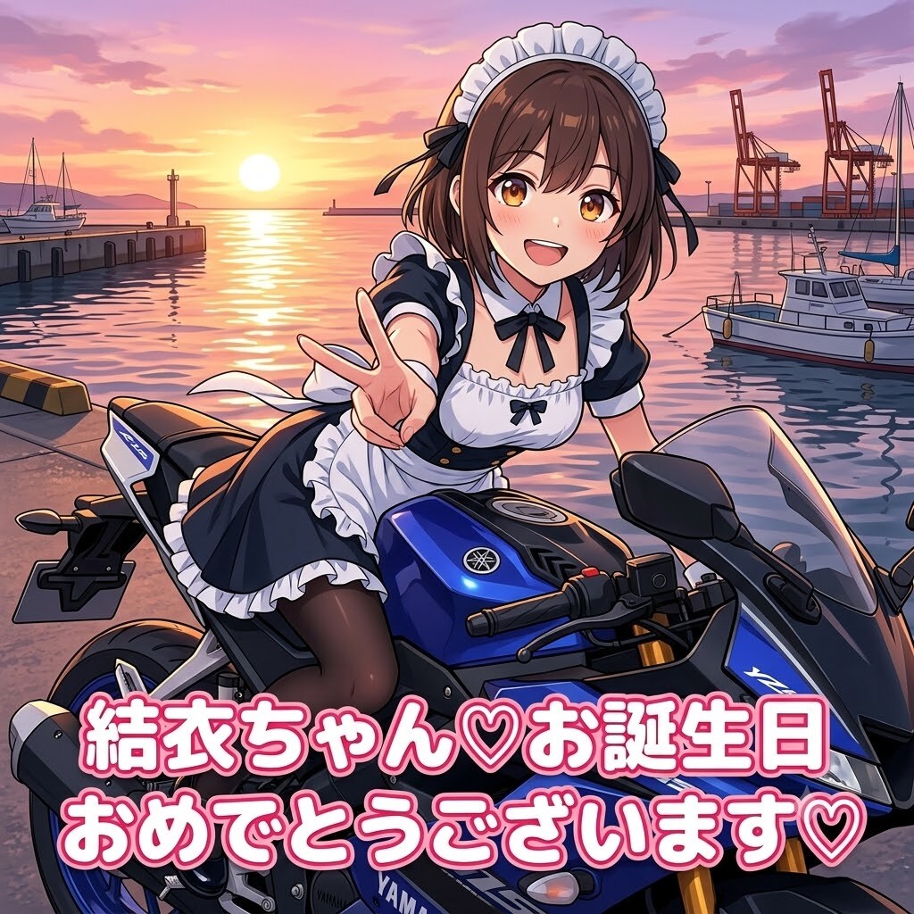 誕生日FA 綾瀬結衣ちゃん＆エイミー・テイラーちゃん♡