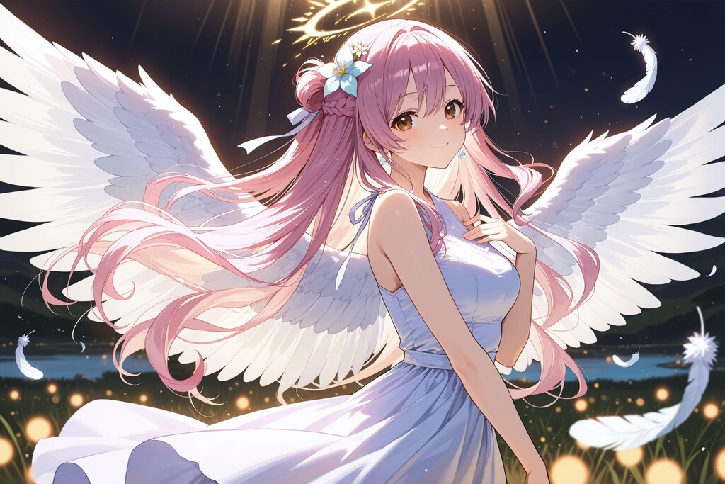 天使さん頑張ります