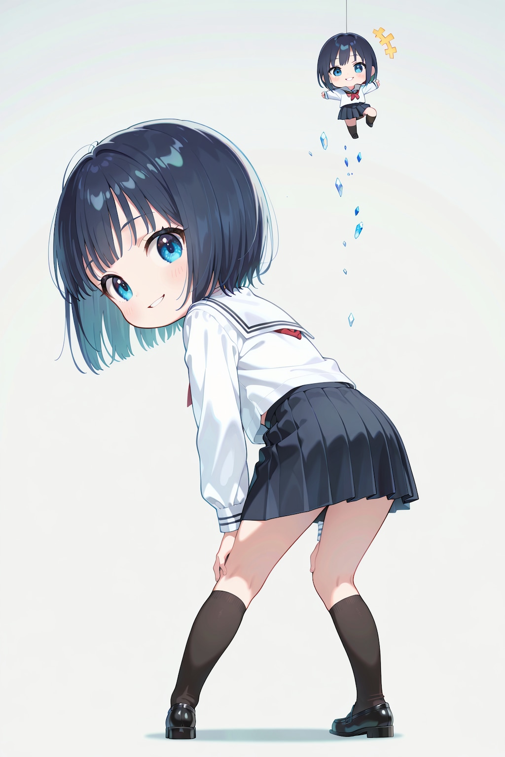 制服ちびキャラデイズ YB07