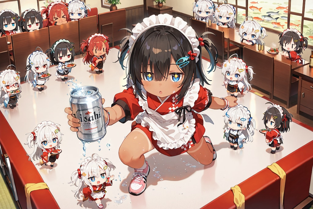 作者vs生成AIのガチバトル！　箱庭のこなつちゃん その19