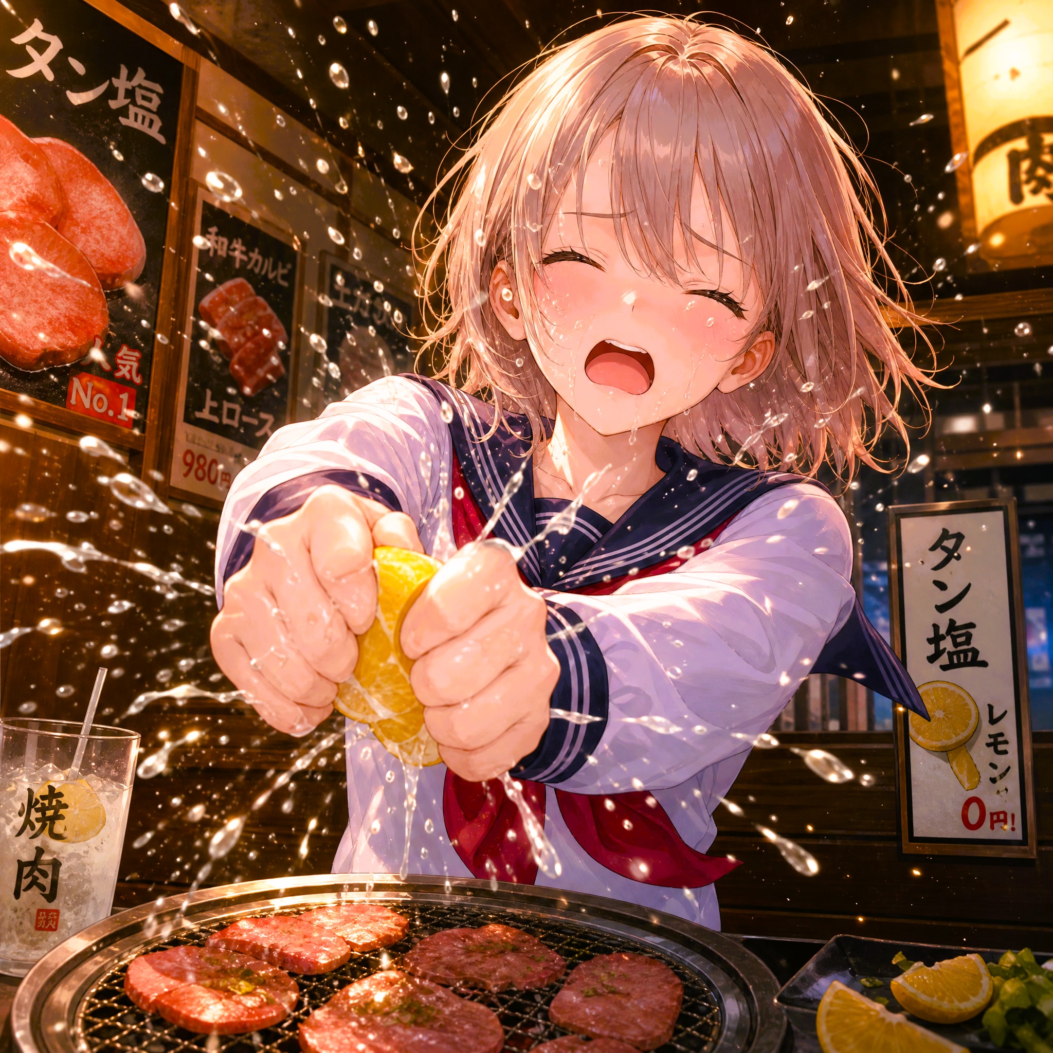 TRICKちゃんはレモンを絞る | の人気AIイラスト・グラビア