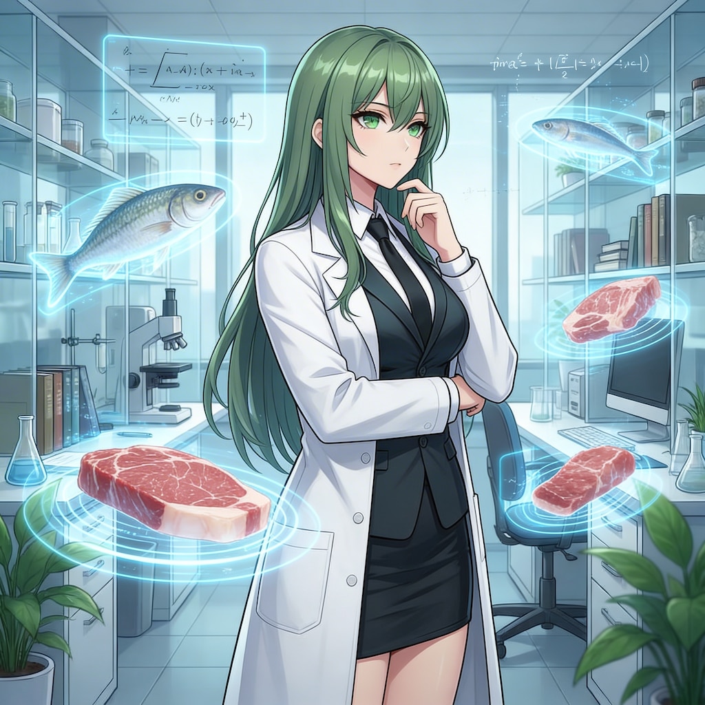 考えるエメルダ