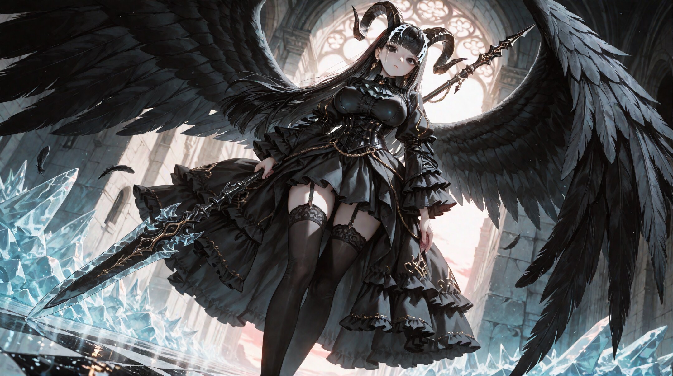 魔槍を掲げ進む者・３ | の人気AIイラスト・グラビア