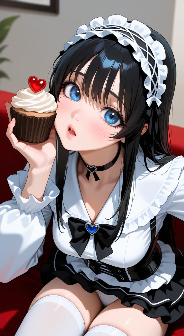 「カップケーキ食べりゅ？」