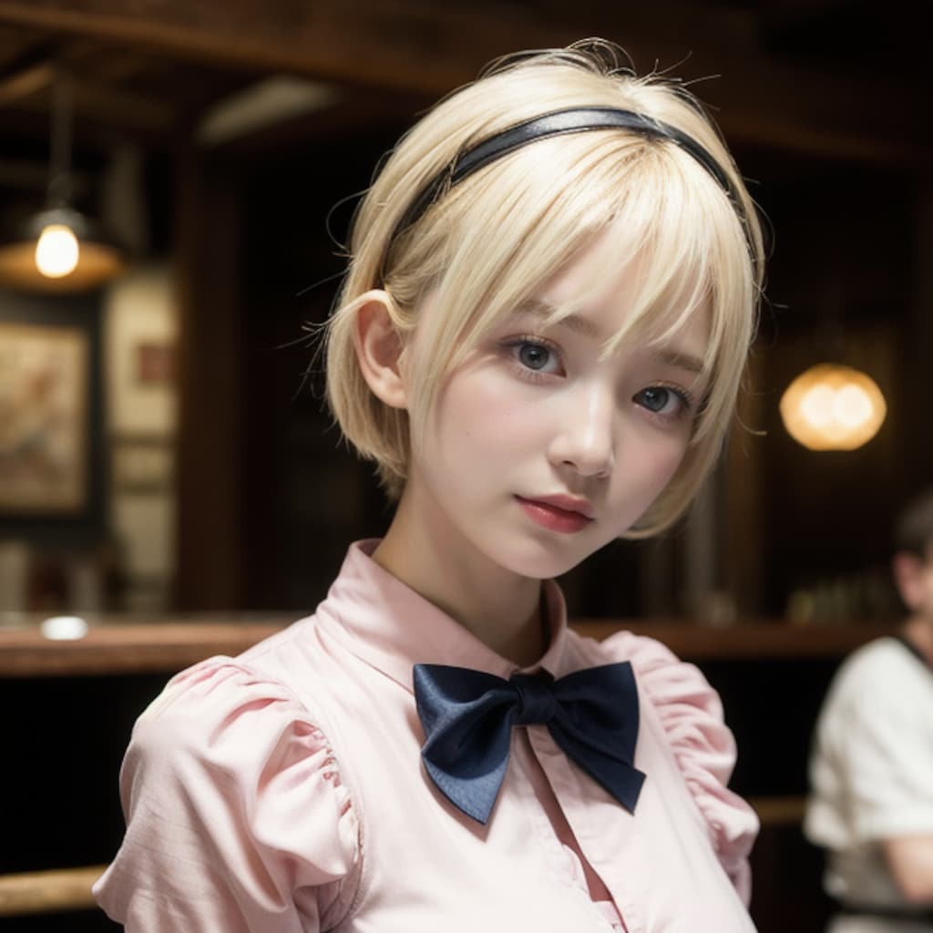 喫茶店の看板娘