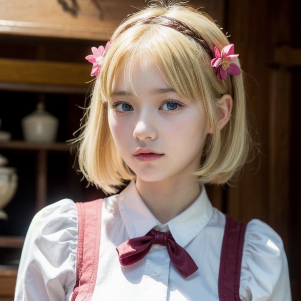 喫茶店の看板娘