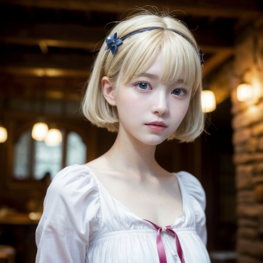 喫茶店の看板娘