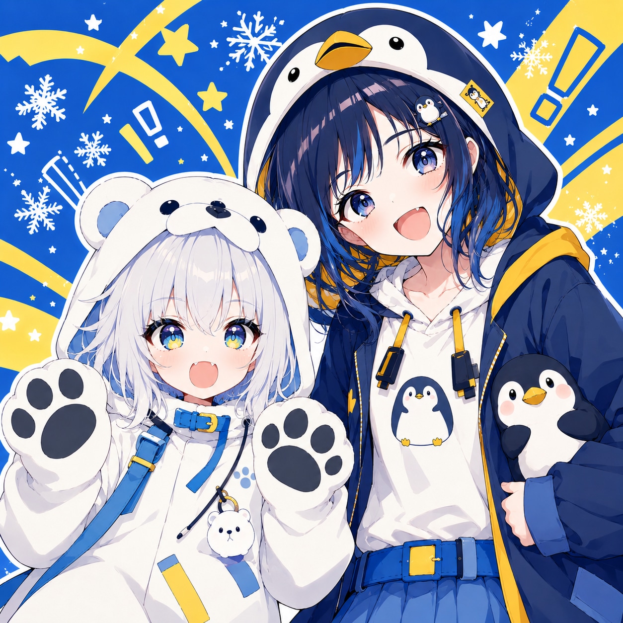 シロクマちゃんとペンギンちゃん