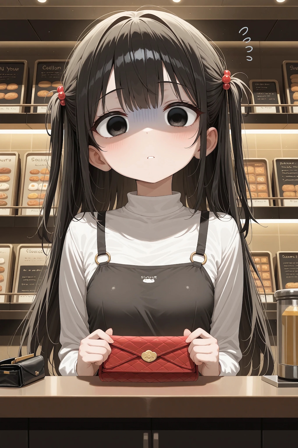 お財布、空っぽでした・・・・