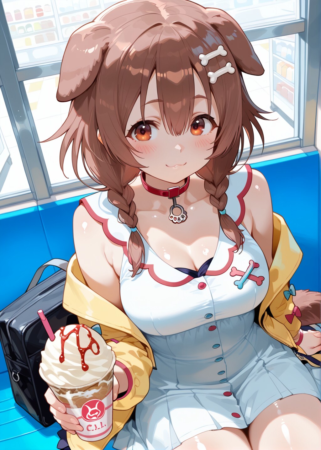 くそ寒いけどアイス食う