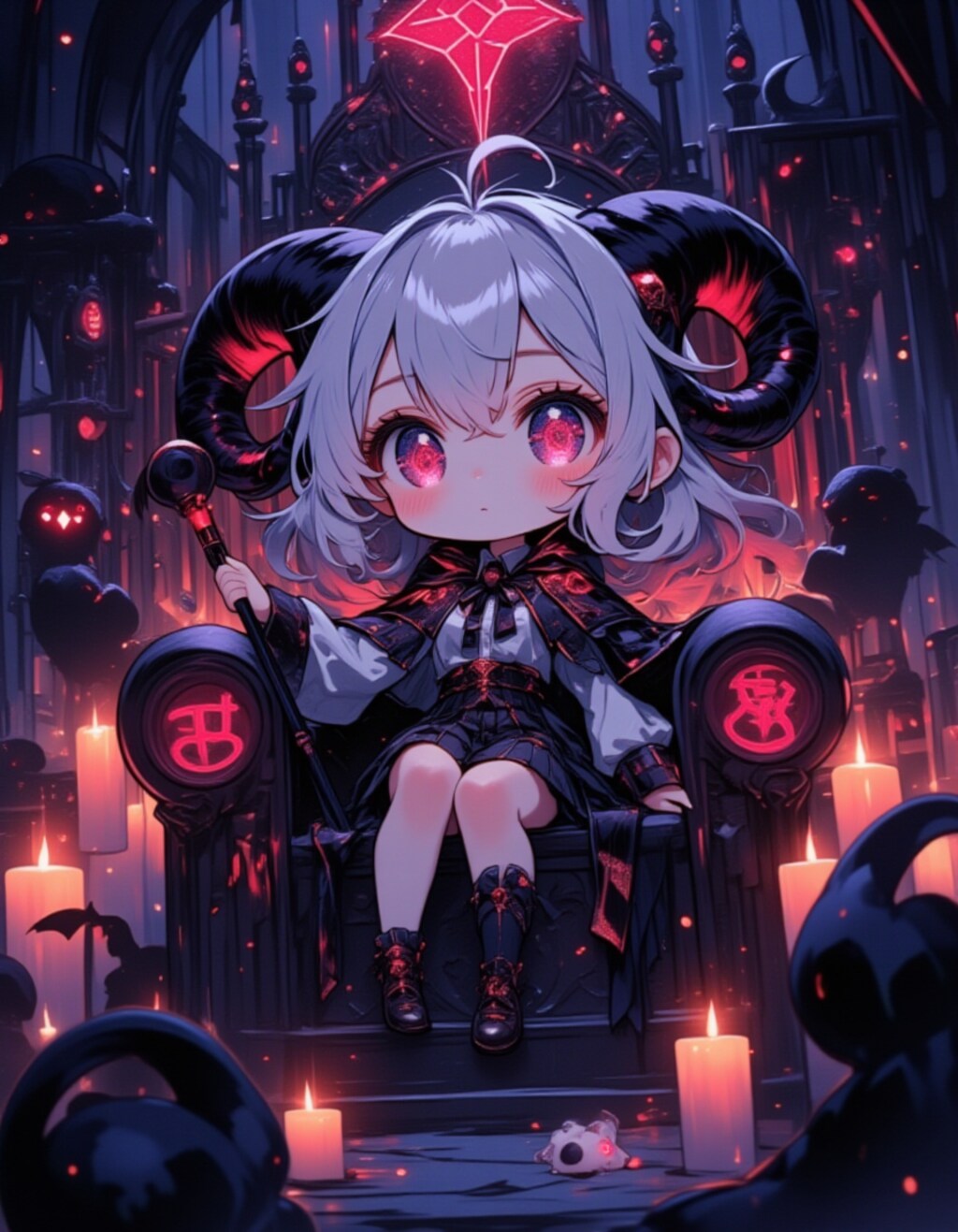 かわいい支配者、ちび魔王様！