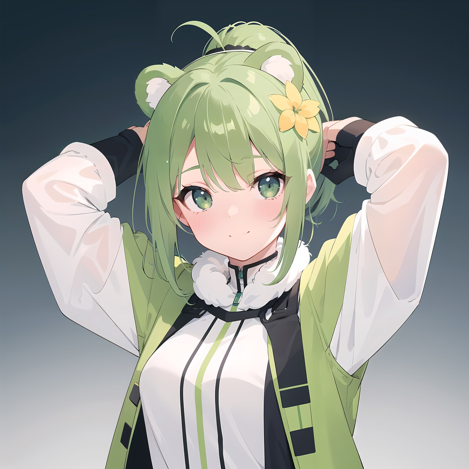 ポニテ抹茶公ちゃん