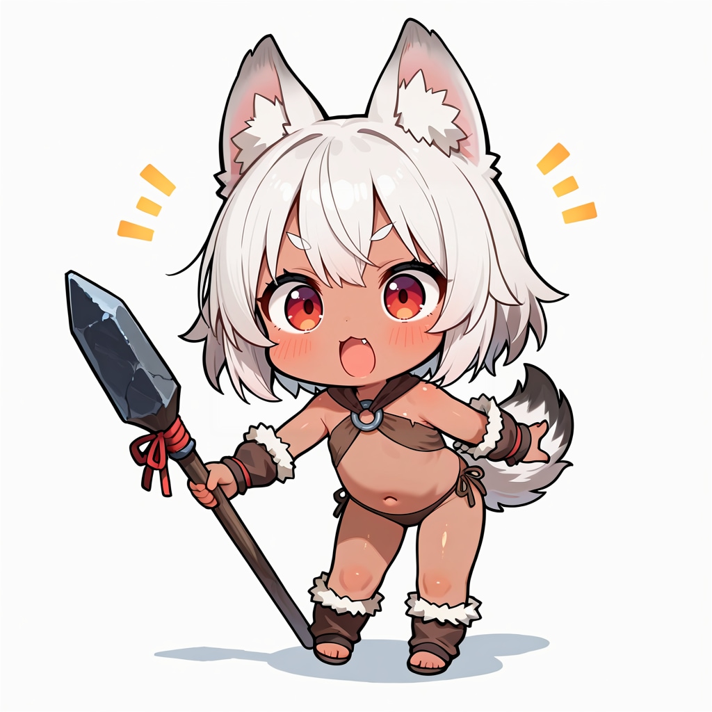 Pachislot machines of primitive era(wolf ear people)