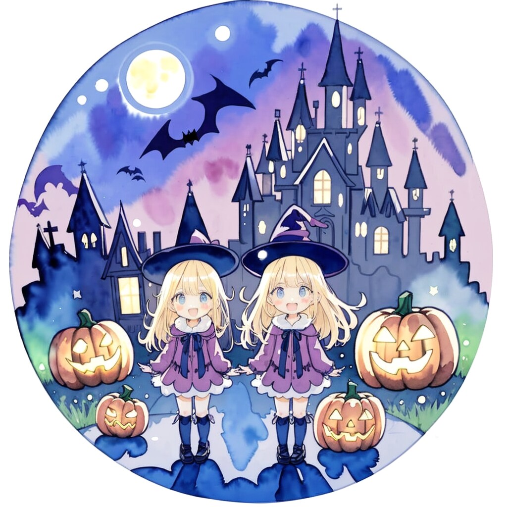 魔女シスターズ | の人気AIイラスト・グラビア