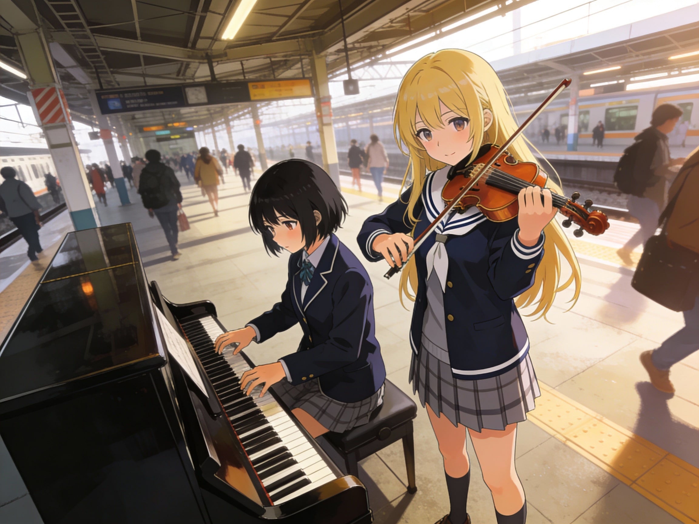 ホームで演奏 | の人気AIイラスト・グラビア