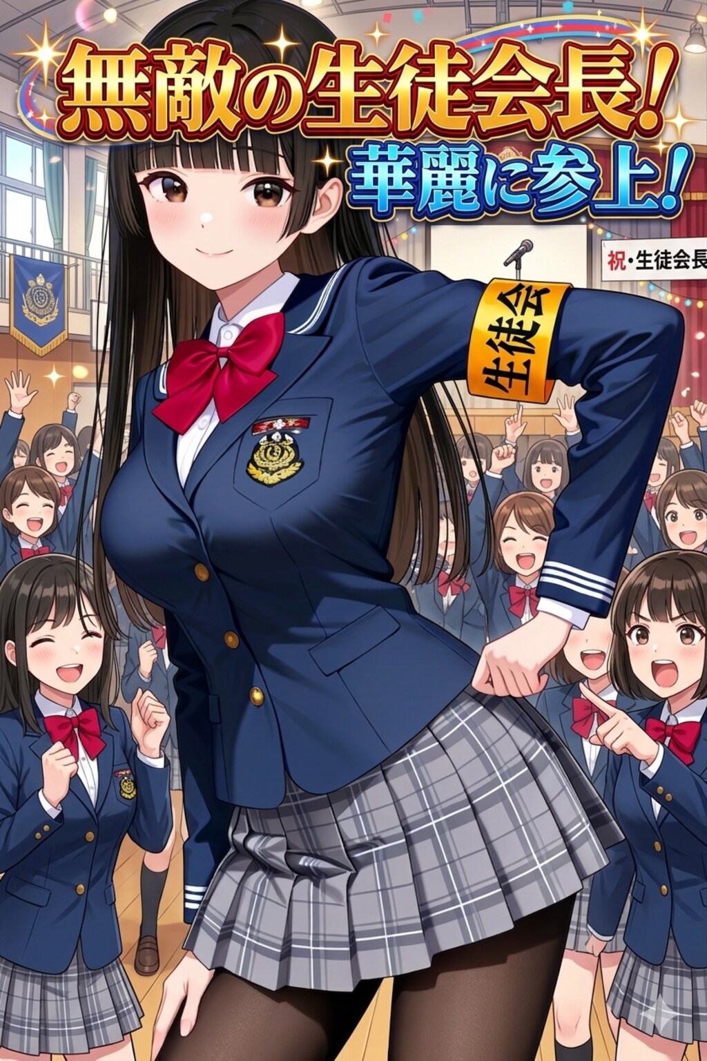 元生徒会長のサキちゃん