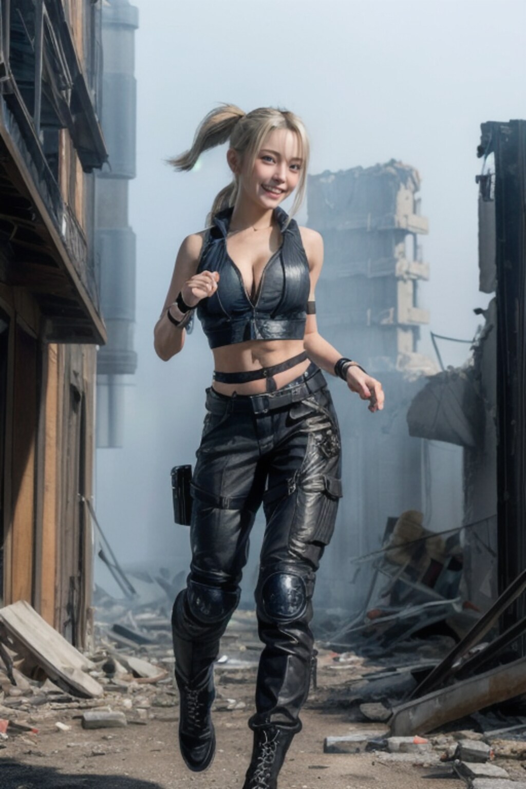 戦闘モードのおぱソルジャー