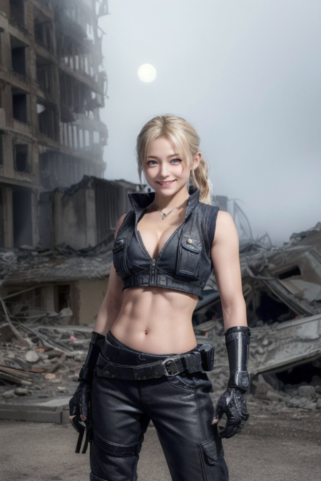 戦闘モードのおぱソルジャー
