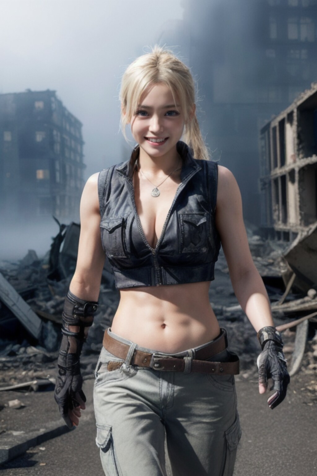 戦闘モードのおぱソルジャー