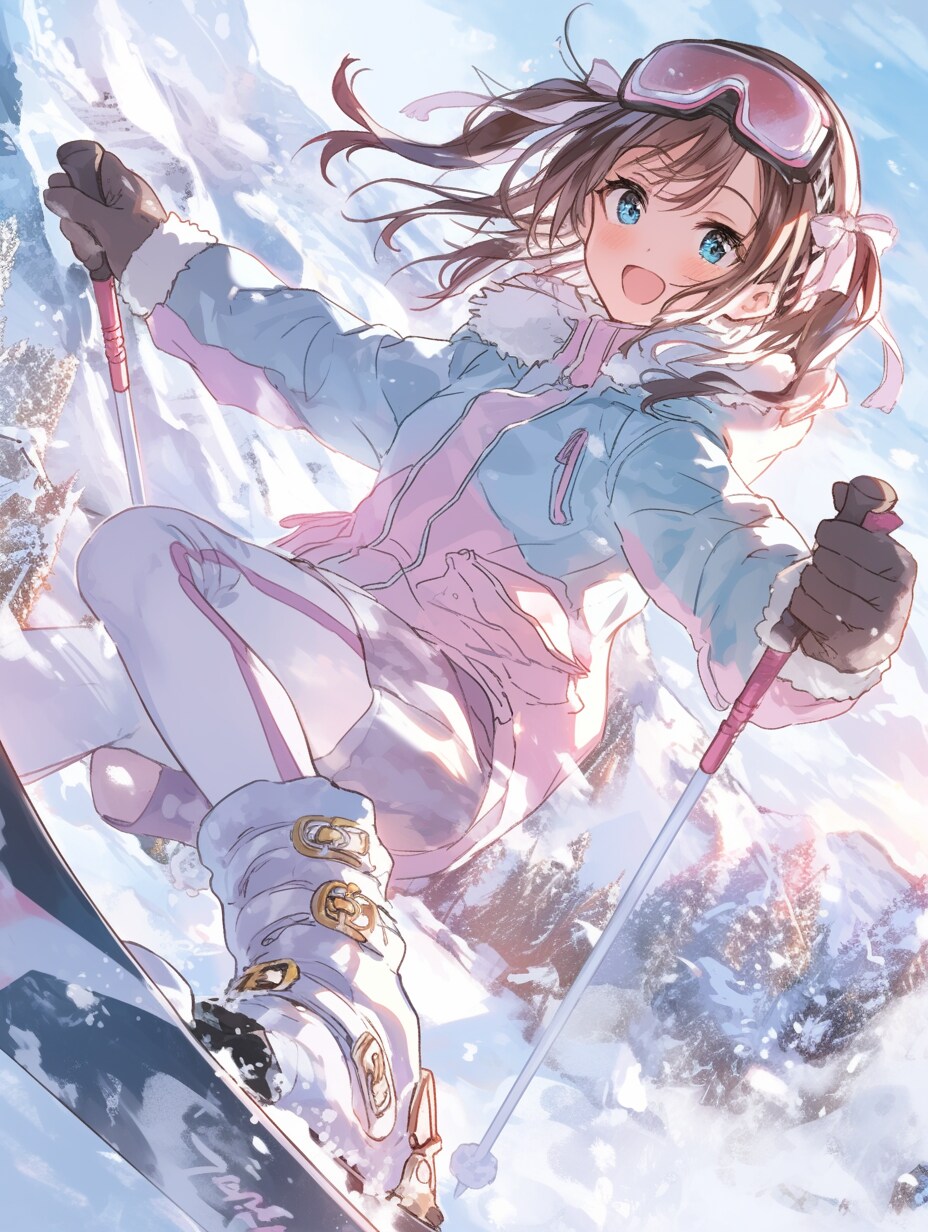 スキー | の人気AIイラスト・グラビア