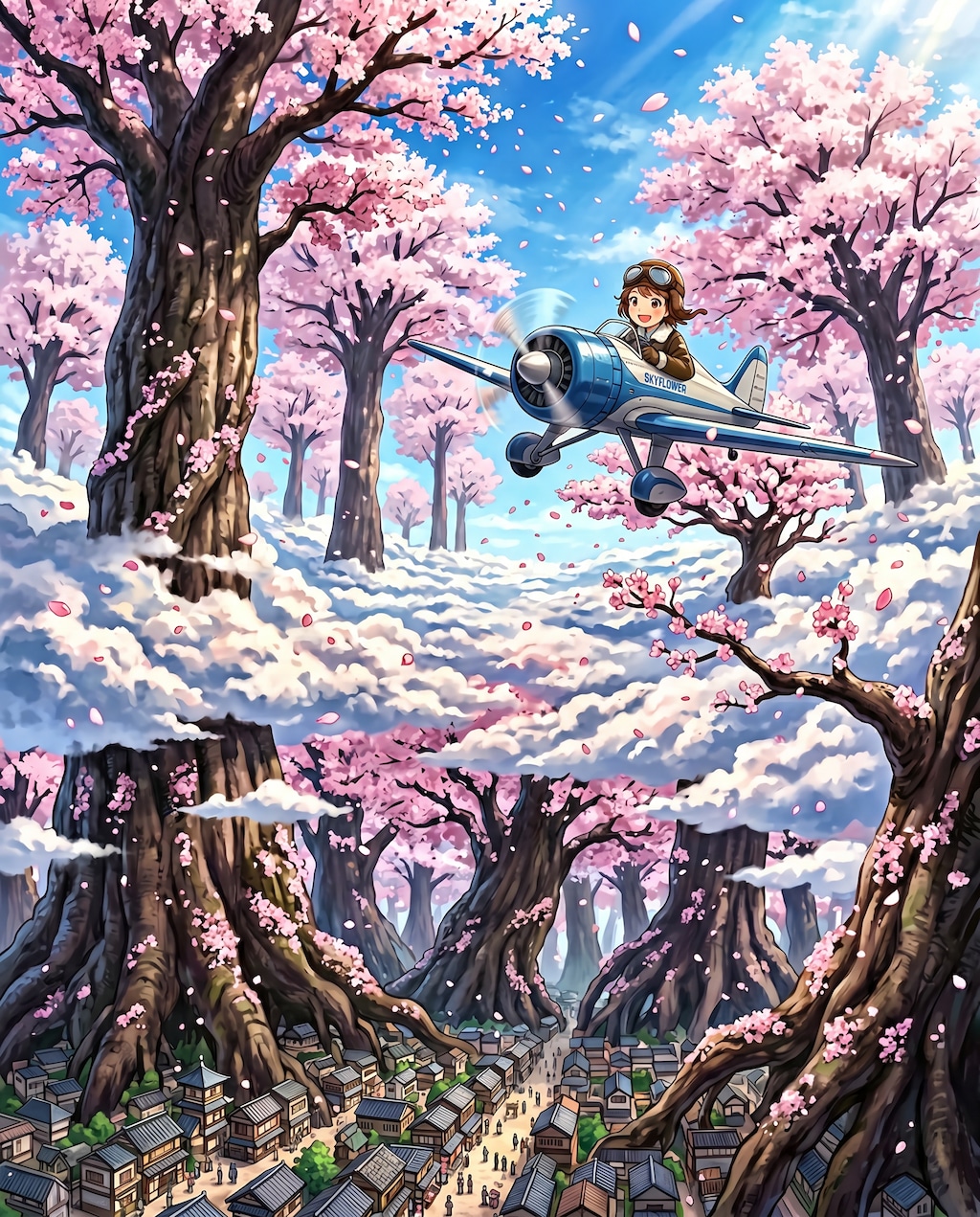 千年桜の里