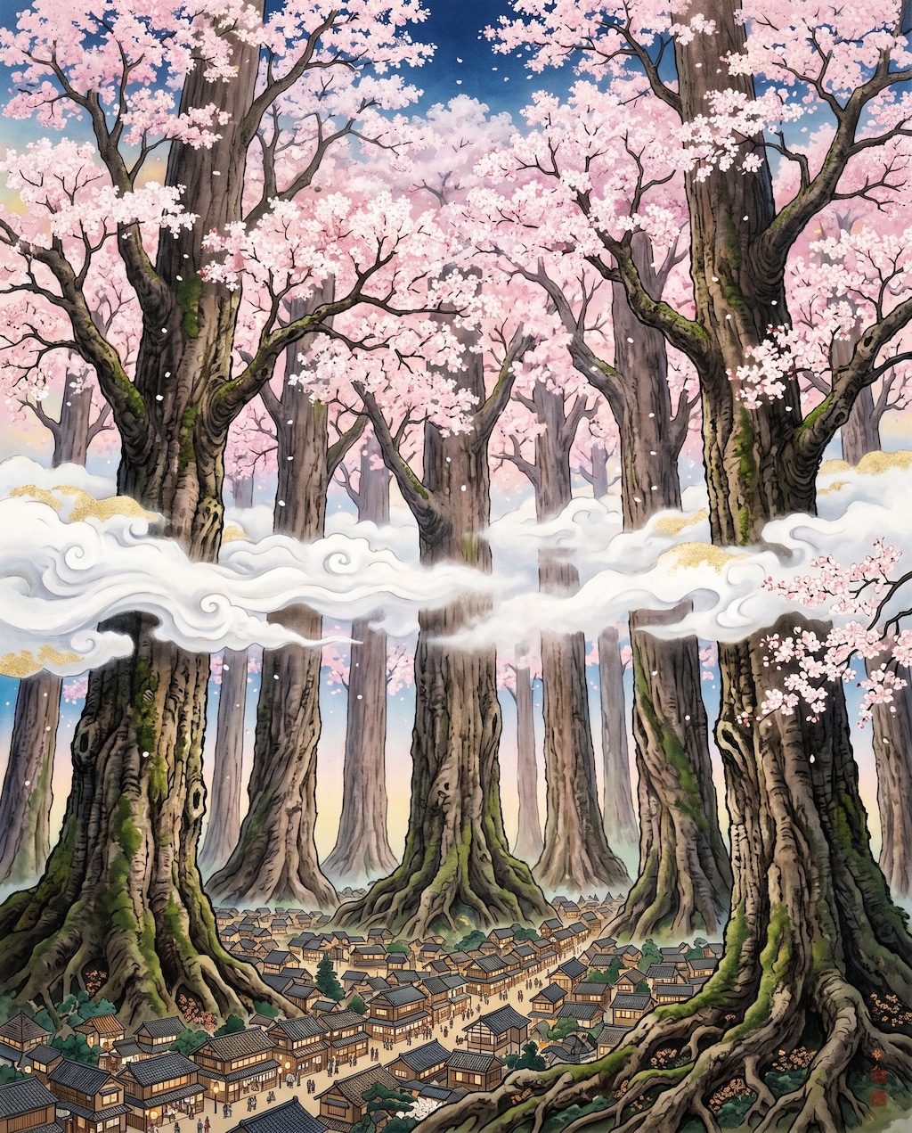 千年桜の里