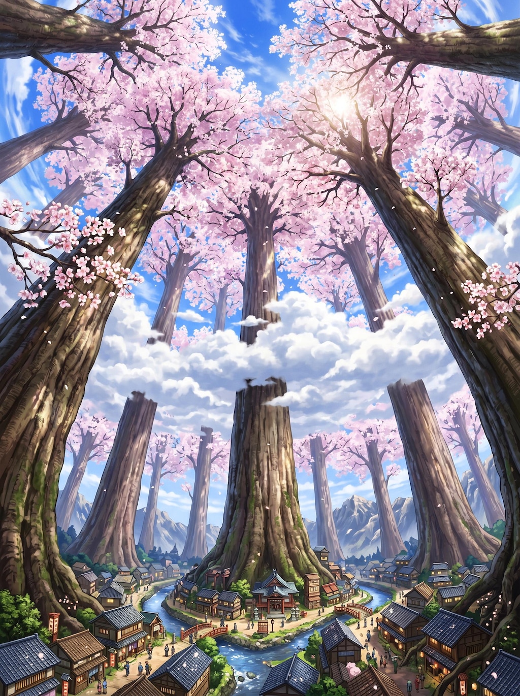 千年桜の里