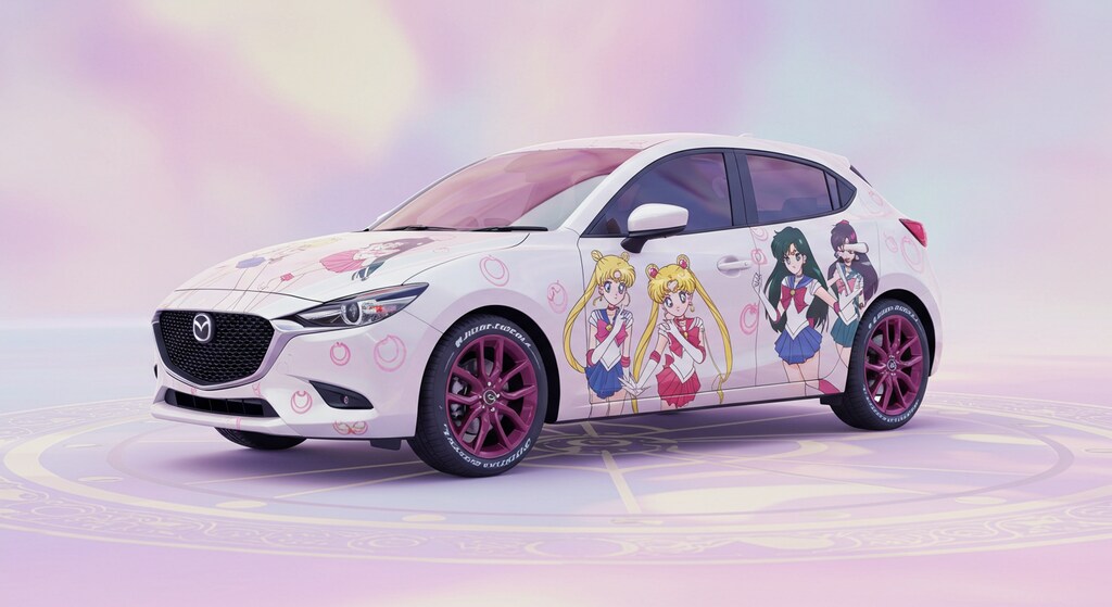 セーラームーン痛車　2