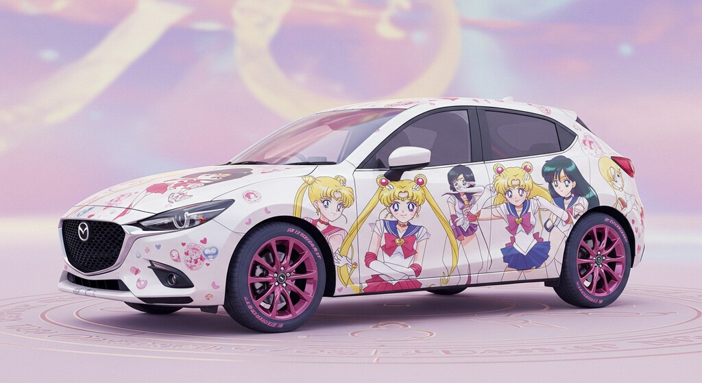 セーラームーン痛車　2