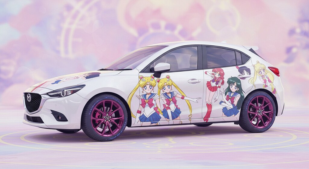 セーラームーン痛車　2