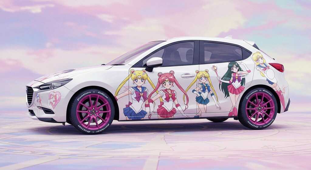 セーラームーン痛車　2