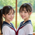 女子高生2人37 3枚目