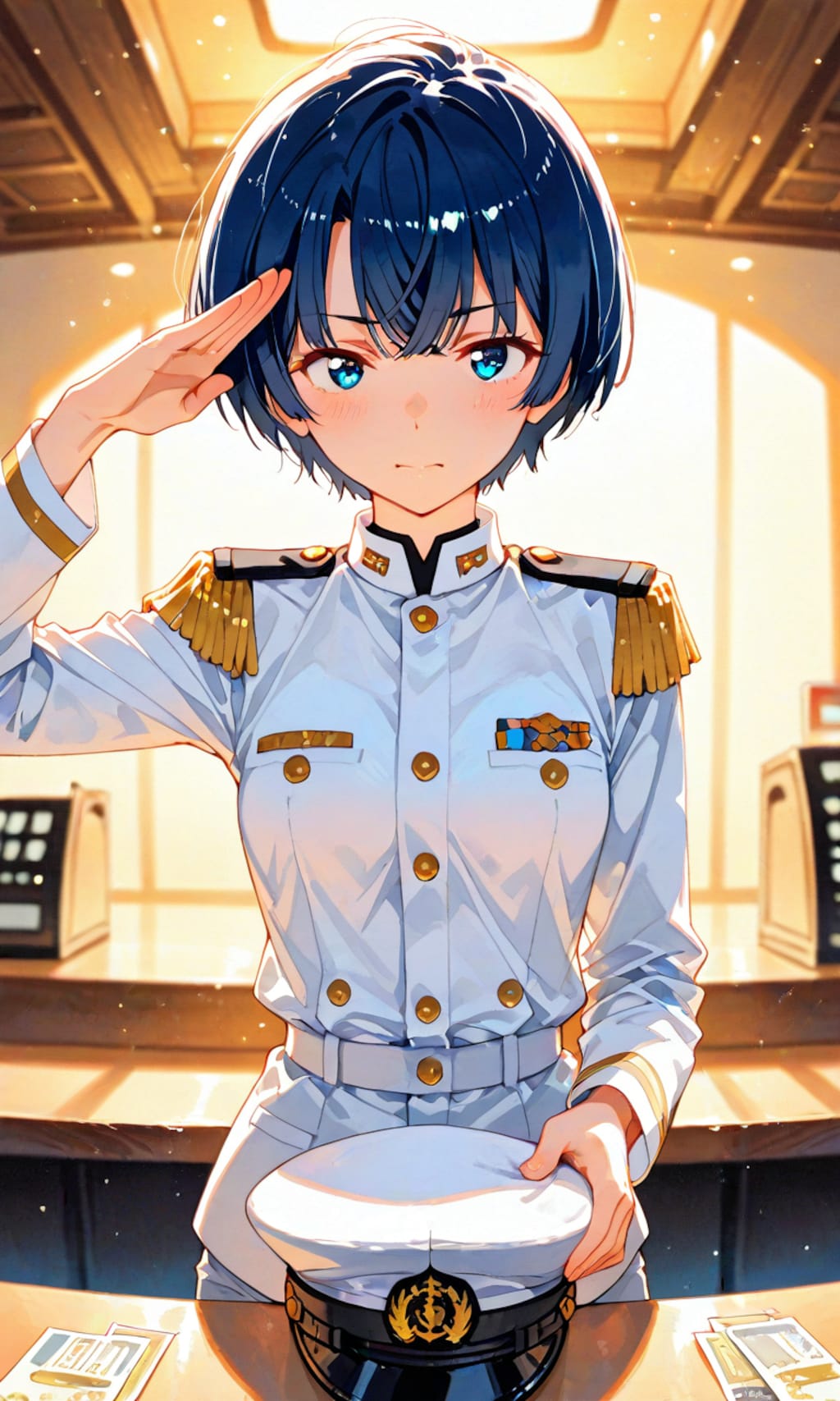 一日艦長柑菜ちゃん