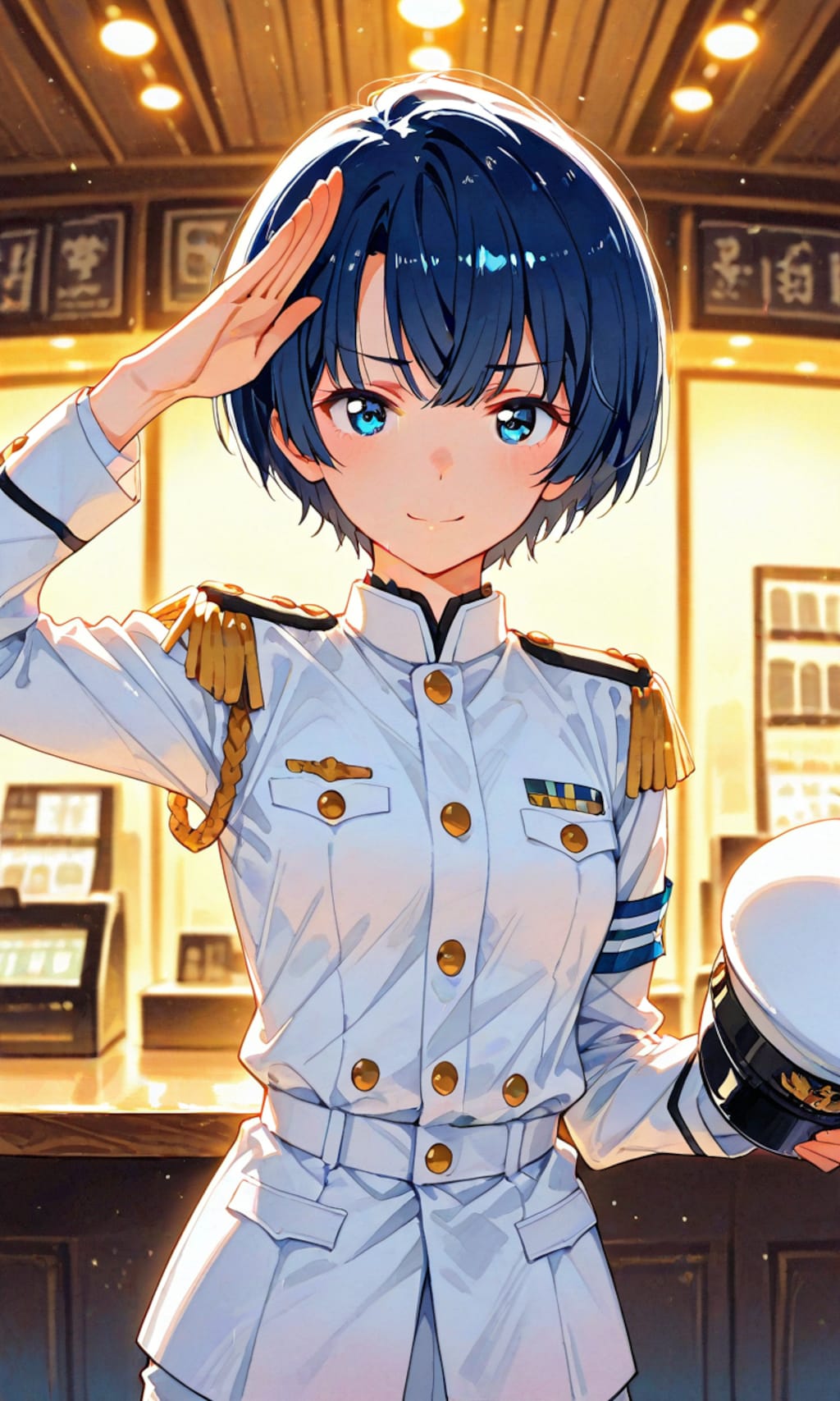 一日艦長柑菜ちゃん