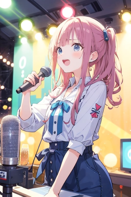 ちちぷいプロンプトで生成（カラオケ） | の人気AIイラスト・グラビア