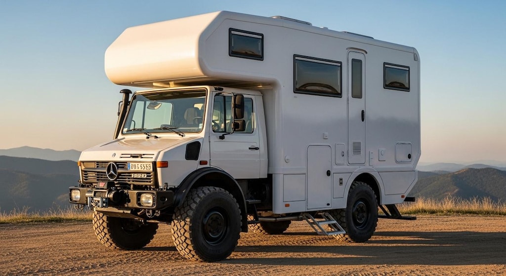 ベンツウニモグキャンピングカー