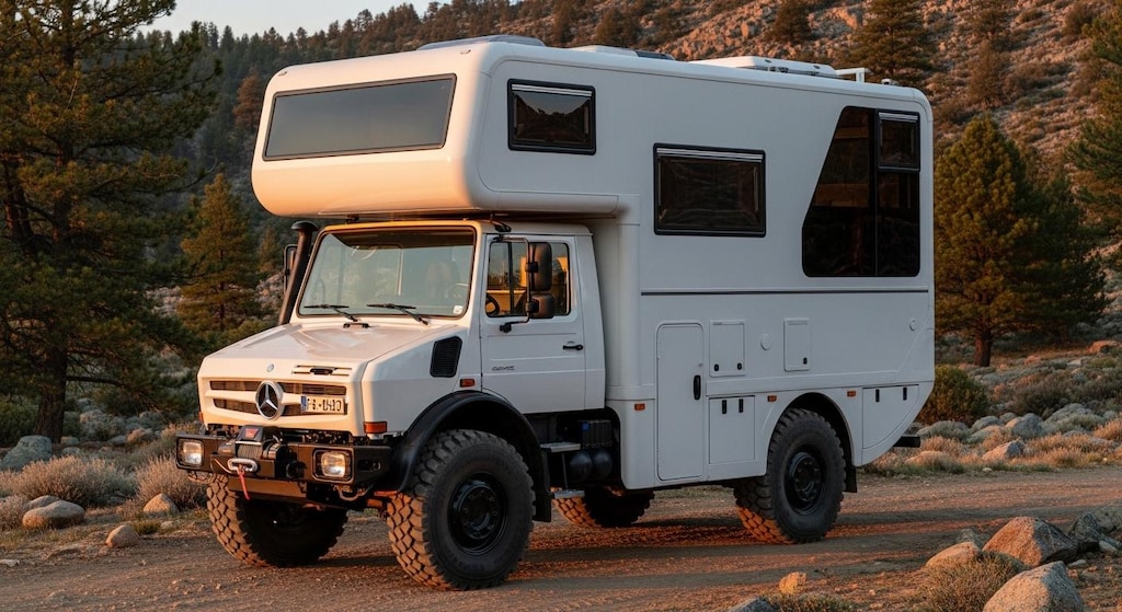 ベンツウニモグキャンピングカー