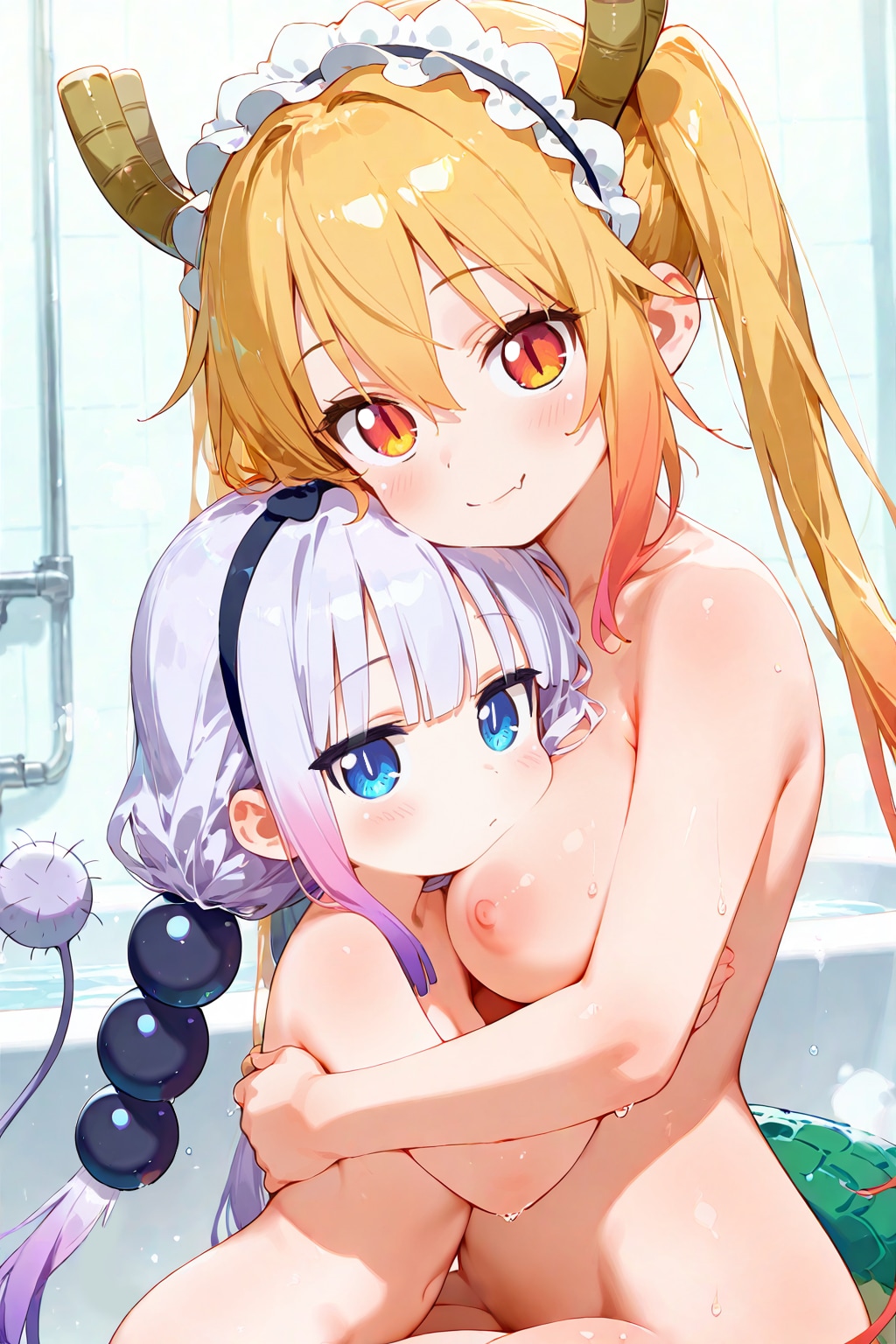 小林さんちのメイドラゴン　【トール×カンナ】　マジやばくね♡